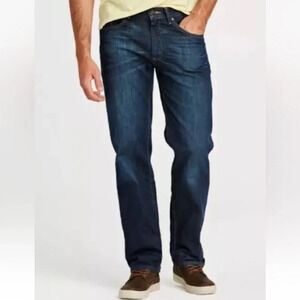Timberland Straight Leg Dark Wash Denim Jeans Mens‎ Size 32X30 (109)